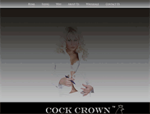 Tablet Screenshot of cockcrown.com